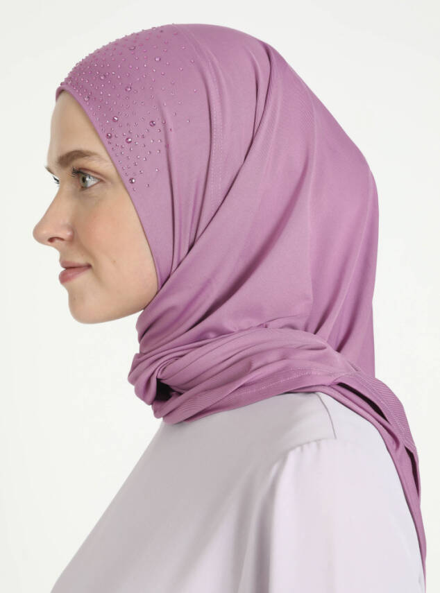 Micro Taşlı Scarfs Hijab - 52