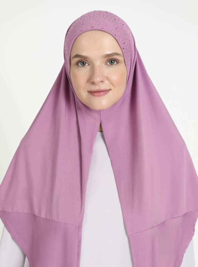 Micro Taşlı Scarfs Hijab - 53