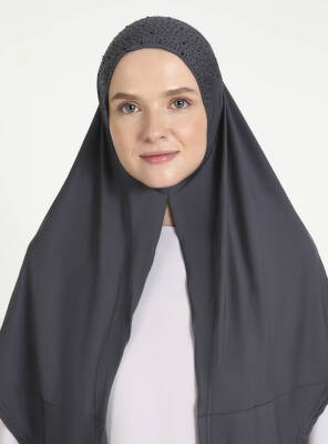 Micro Taşlı Scarfs Hijab - 57