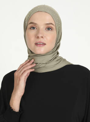 Micro Taşlı Scarfs Hijab - 58