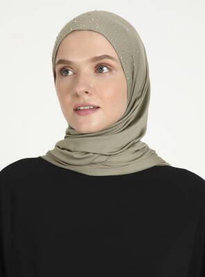 Micro Taşlı Scarfs Hijab - 59