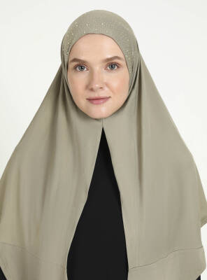 Micro Taşlı Scarfs Hijab - 61