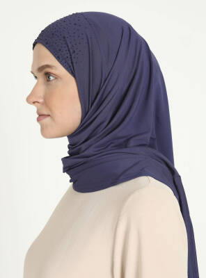 Micro Taşlı Scarfs Hijab - 80