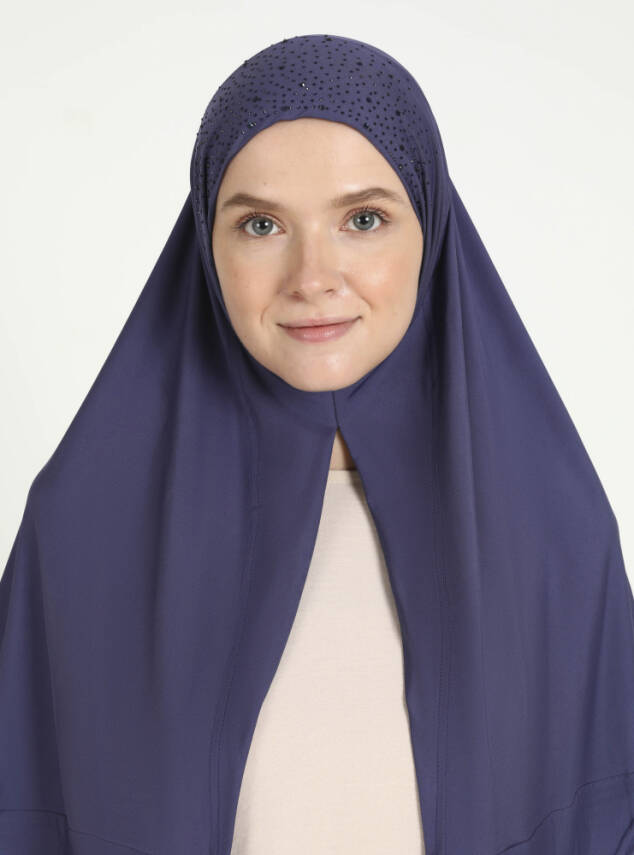 Micro Taşlı Scarfs Hijab - 81