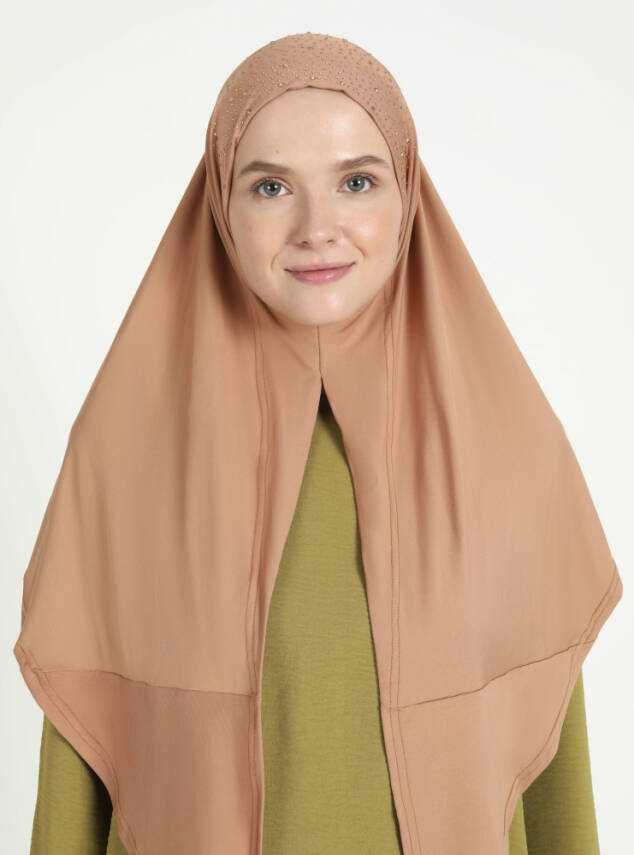 Micro Taşlı Scarfs Hijab - 85