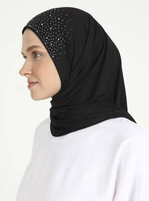 Micro Taşlı Scarfs Hijab - 87