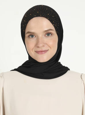 Micro Taşlı Scarfs Hijab - 89
