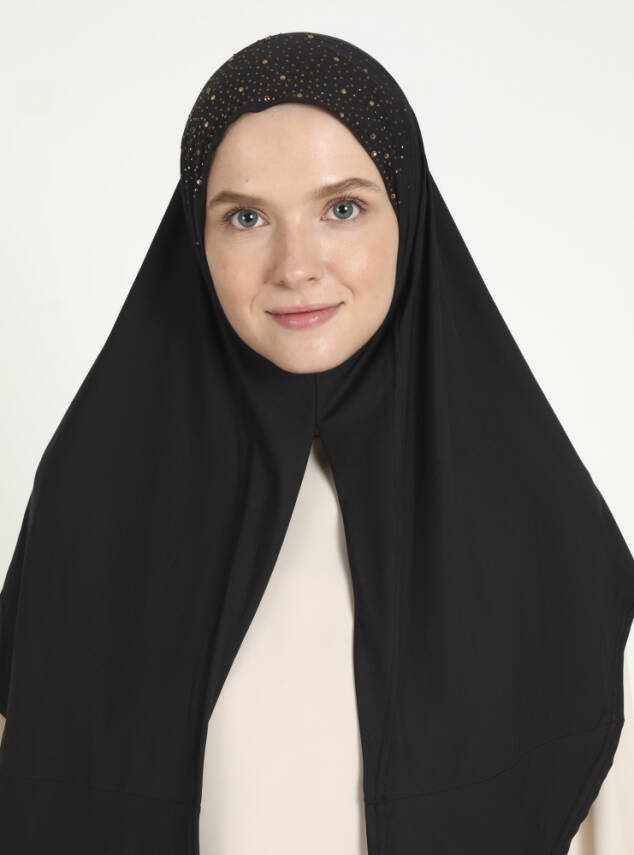 Micro Taşlı Scarfs Hijab - 92