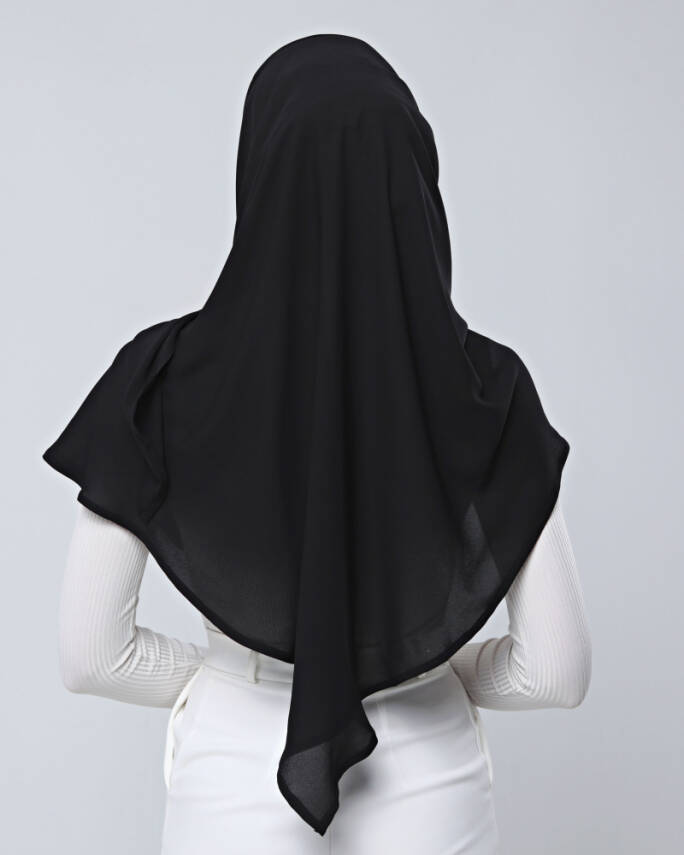 Mikro Krep Konforlu Türban Şal - 8