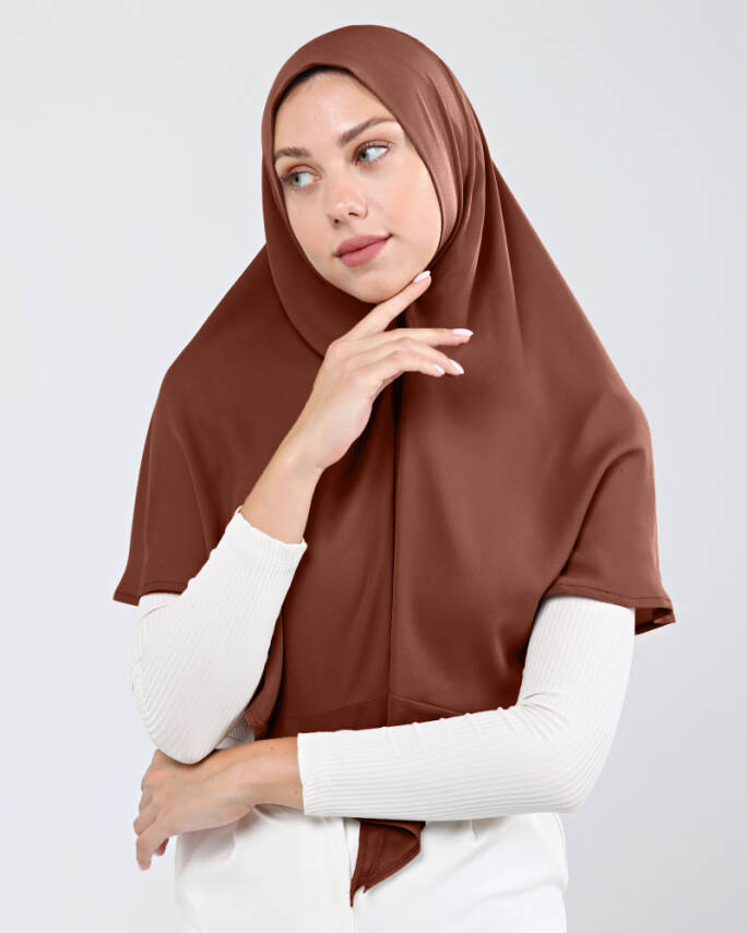 Mikro Krep Konforlu Türban Şal - 31