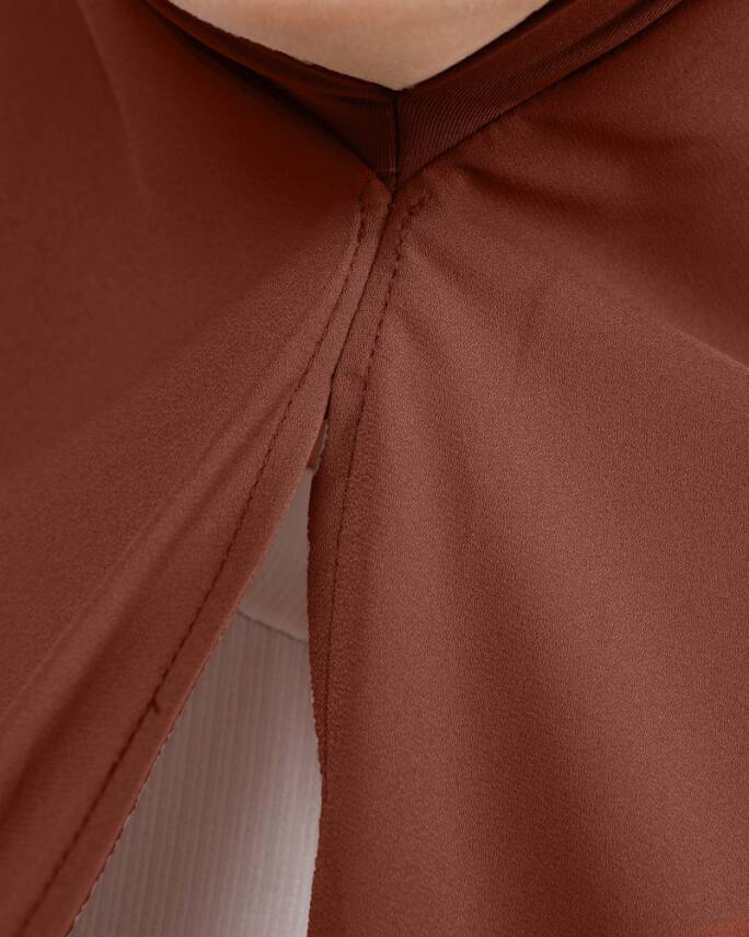 Mikro Krep Konforlu Türban Şal - 33