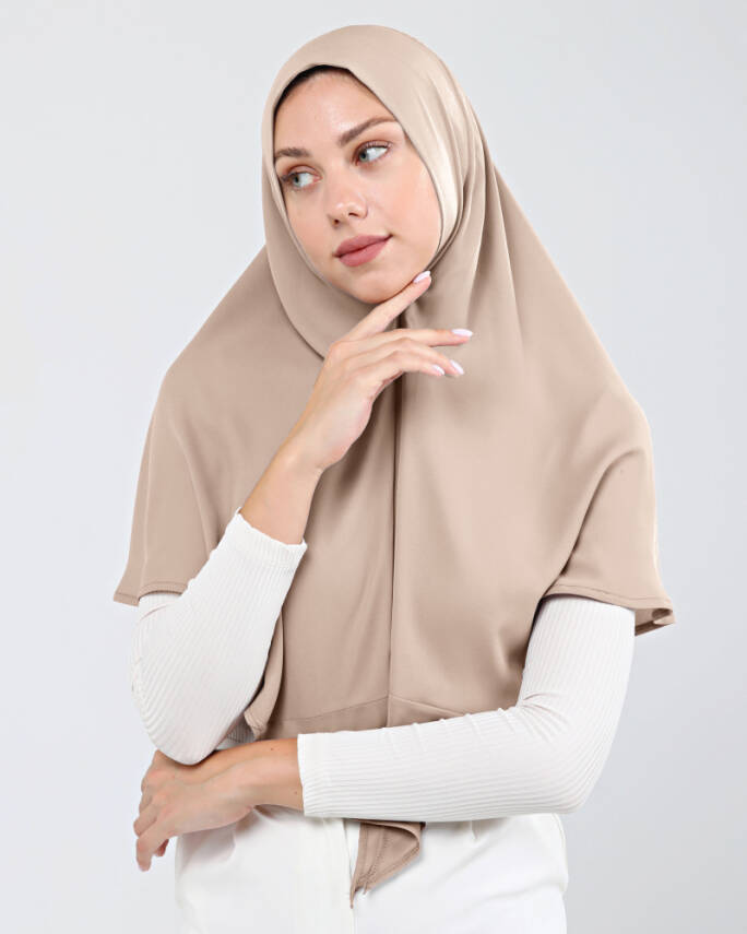 Mikro Krep Konforlu Türban Şal - 38