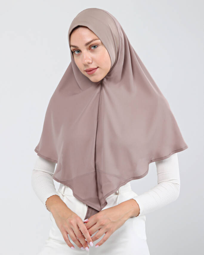 Mikro Krep Konforlu Türban Şal - 43