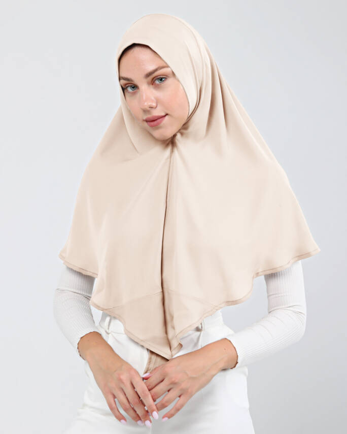 Mikro Krep Konforlu Türban Şal - 50