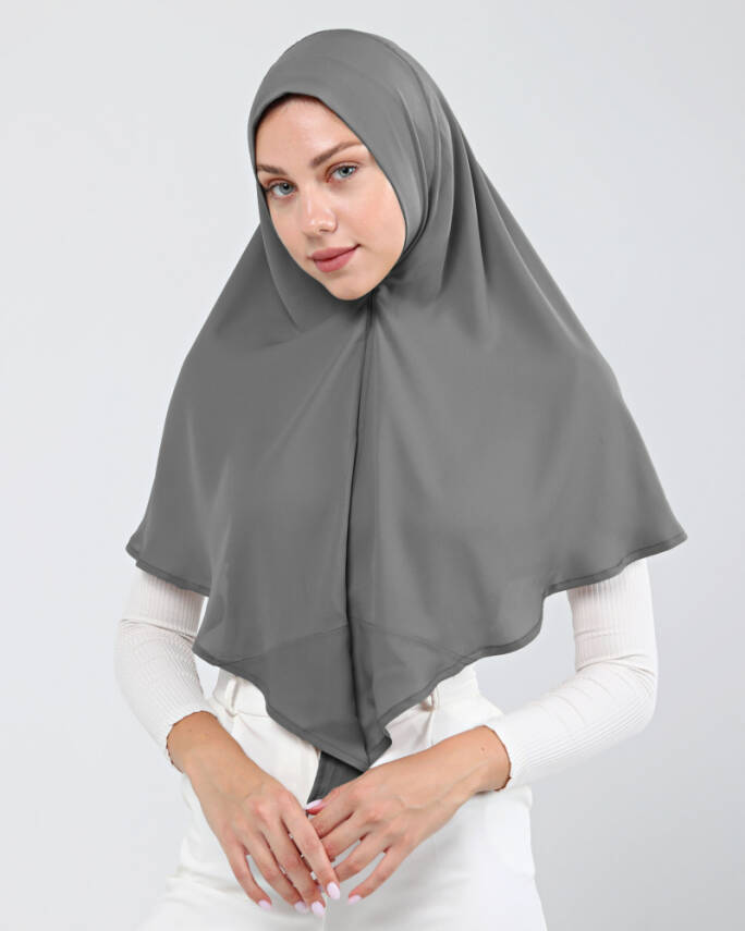 Mikro Krep Konforlu Türban Şal - 57