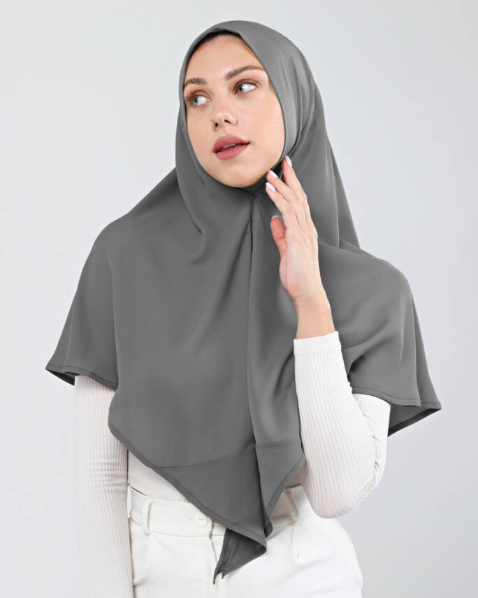 Mikro Krep Konforlu Türban Şal - 60