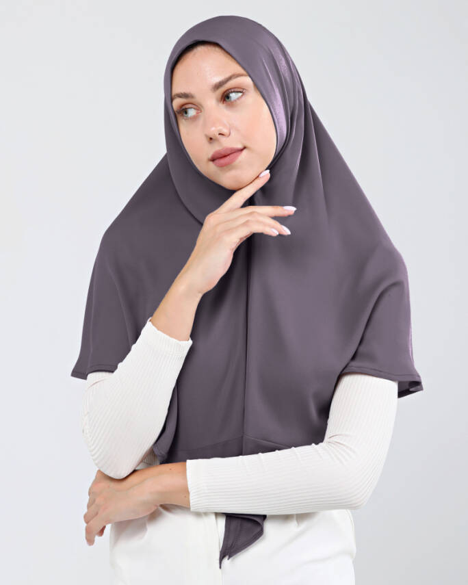 Mikro Krep Konforlu Türban Şal - 73