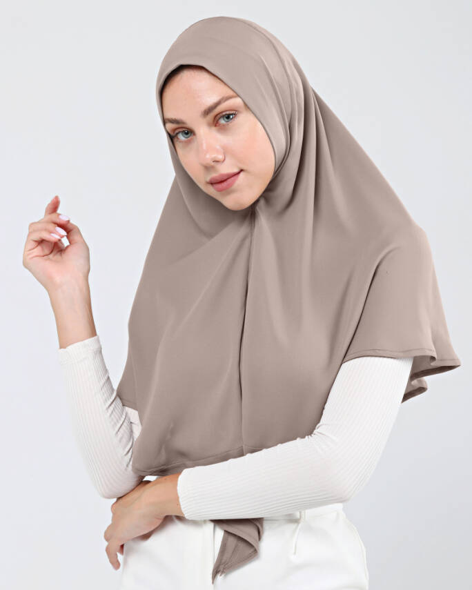 Mikro Krep Konforlu Türban Şal - 79