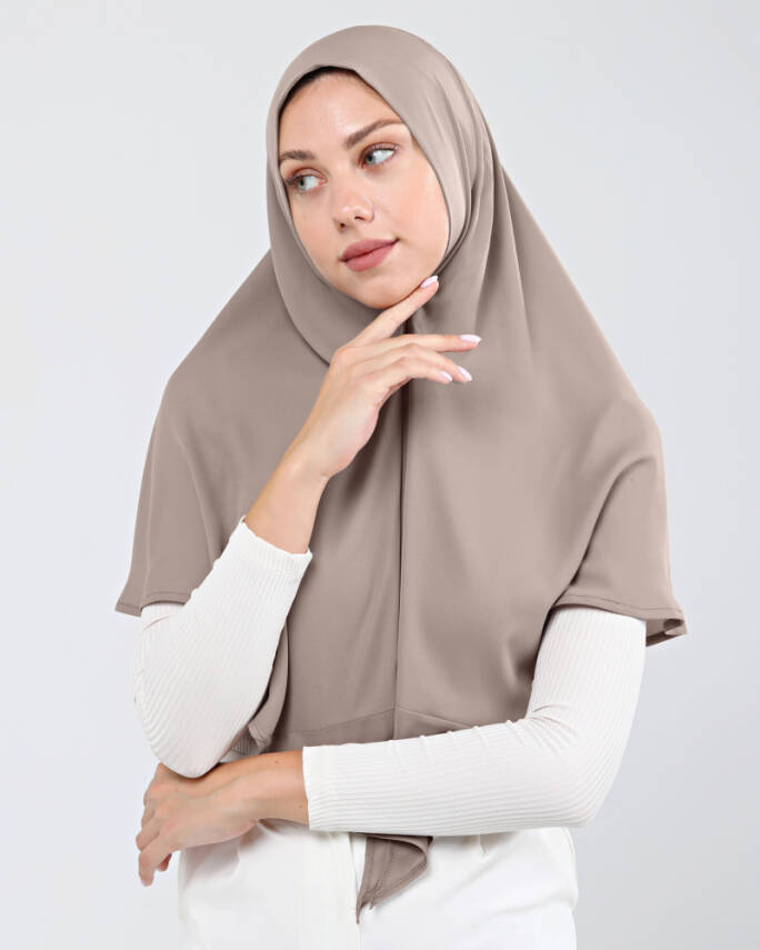 Mikro Krep Konforlu Türban Şal - 80
