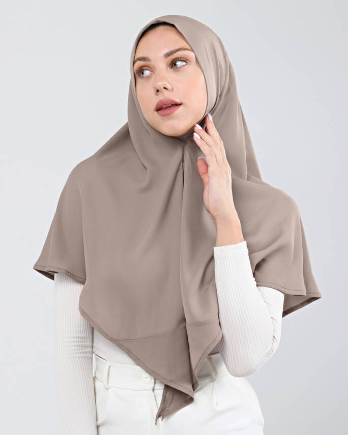 Mikro Krep Konforlu Türban Şal - 81