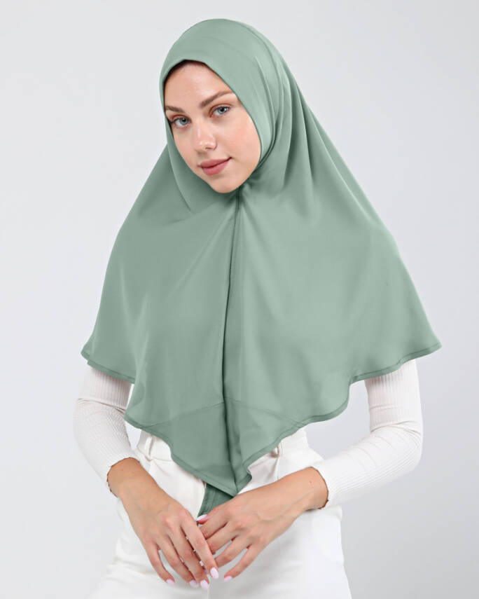 Mikro Krep Konforlu Türban Şal - 85