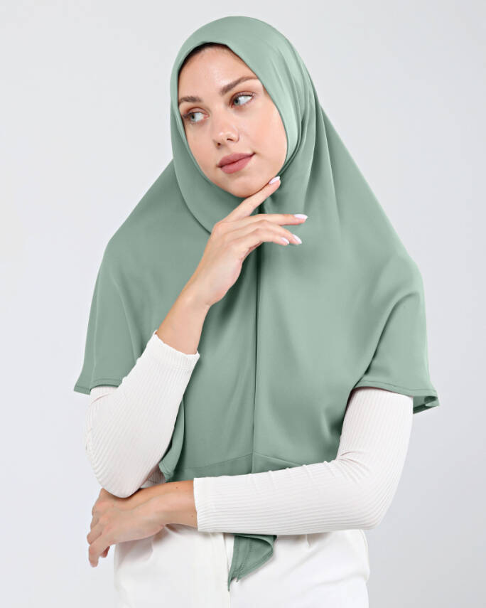 Mikro Krep Konforlu Türban Şal - 87