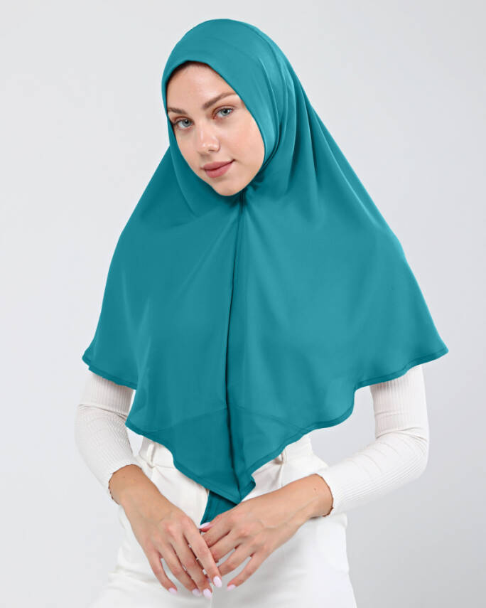 Mikro Krep Konforlu Türban Şal - 92