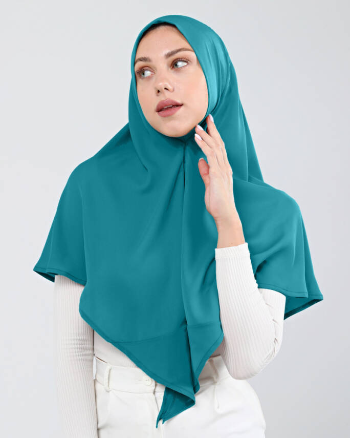 Mikro Krep Konforlu Türban Şal - 95