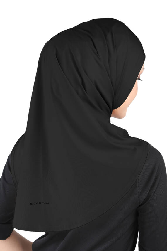 Mikro Kumaş Scarfs Hijab Spor Türban - 4