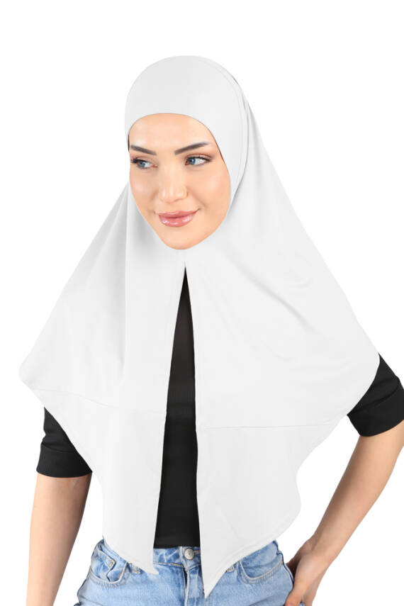 Mikro Kumaş Scarfs Hijab Spor Türban - 5
