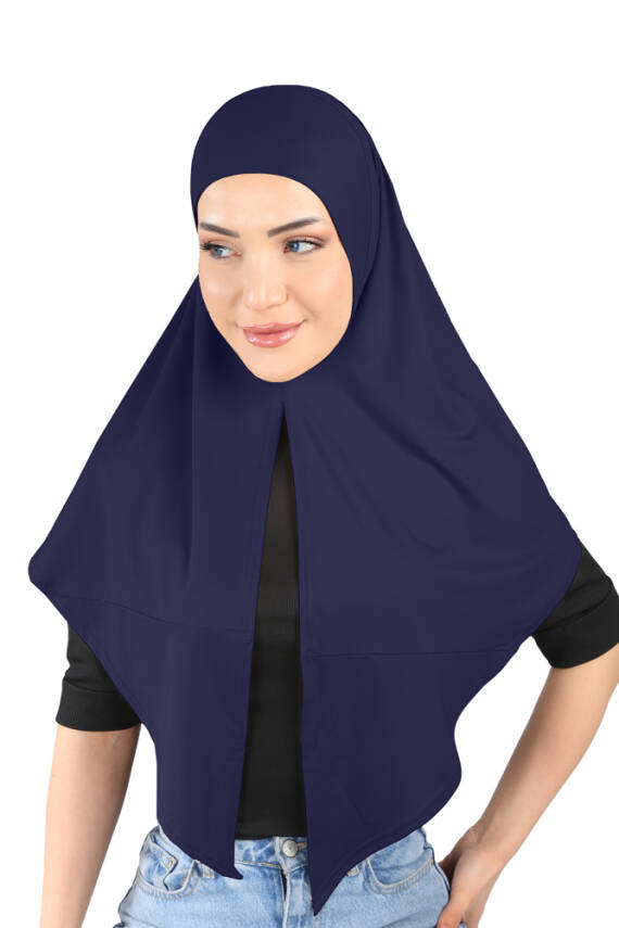 Mikro Kumaş Scarfs Hijab Spor Türban - 8
