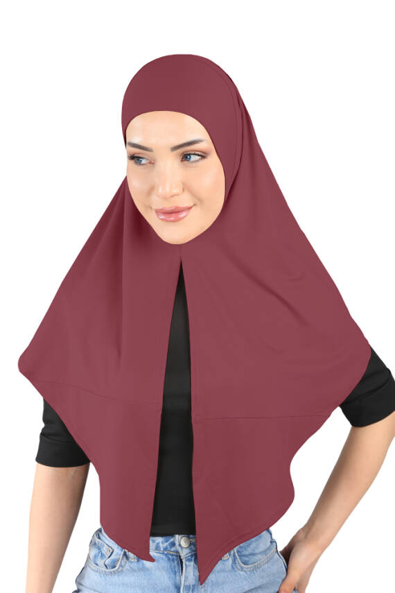 Mikro Kumaş Scarfs Hijab Spor Türban - 14