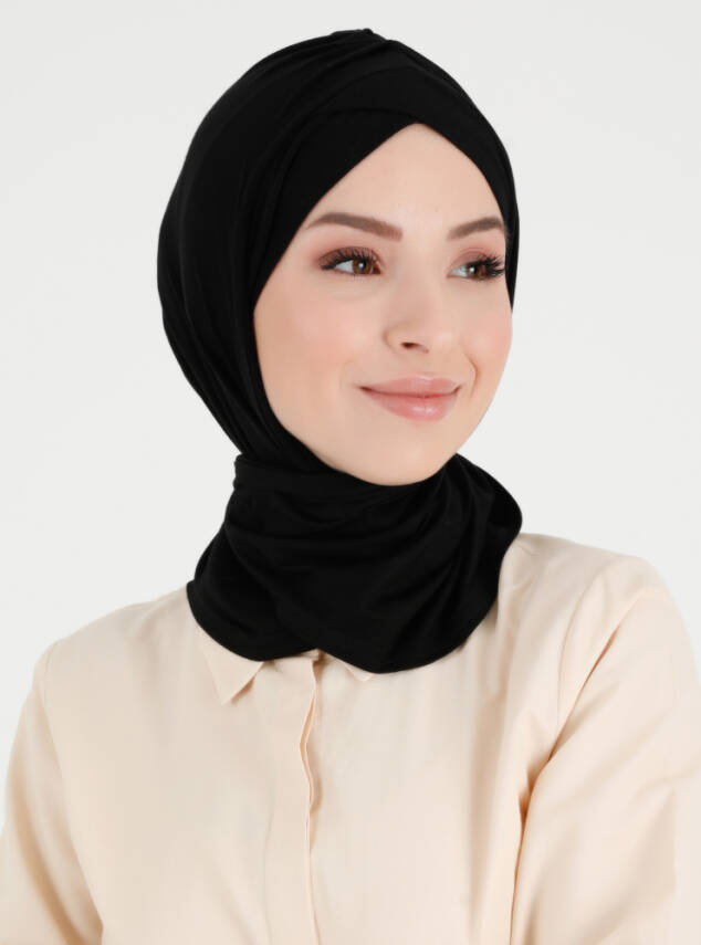 Pileli Isra Serisi Rahat Çapraz Türban - 3