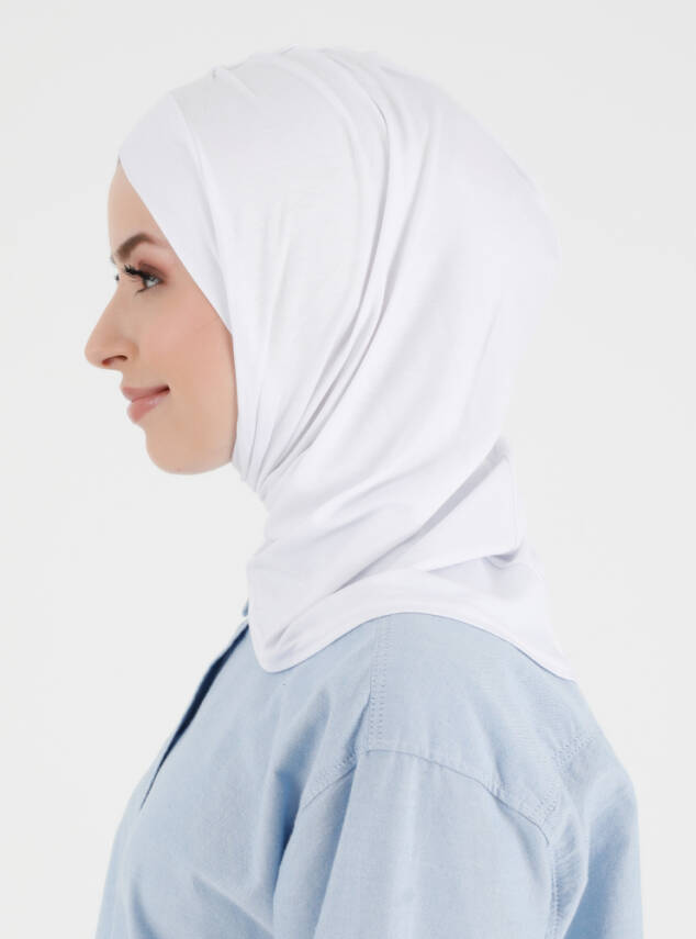 Pileli Isra Serisi Rahat Çapraz Türban - 8