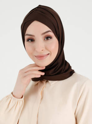 Pileli Isra Serisi Rahat Çapraz Türban - 18