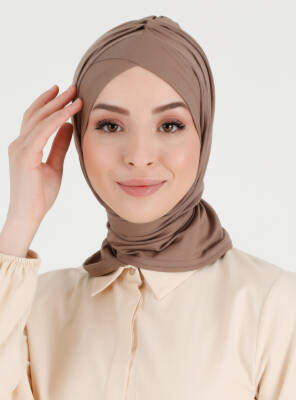 Pileli Isra Serisi Rahat Çapraz Türban - 22