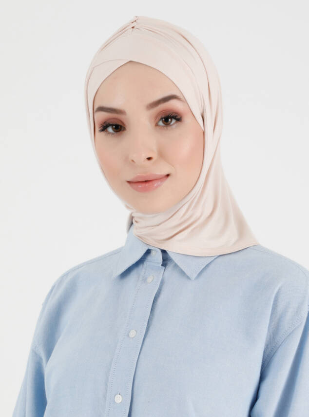 Pileli Isra Serisi Rahat Çapraz Türban - 29