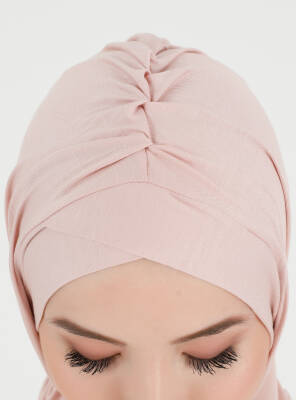 Pileli Isra Serisi Rahat Çapraz Türban - 36