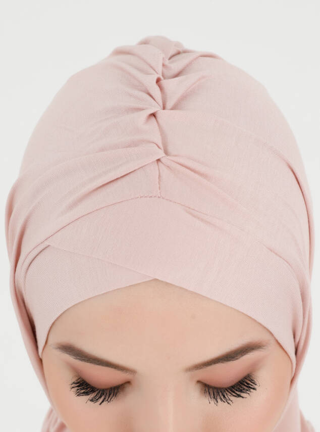 Pileli Isra Serisi Rahat Çapraz Türban - 36