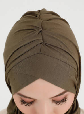 Pileli Isra Serisi Rahat Çapraz Türban - 44