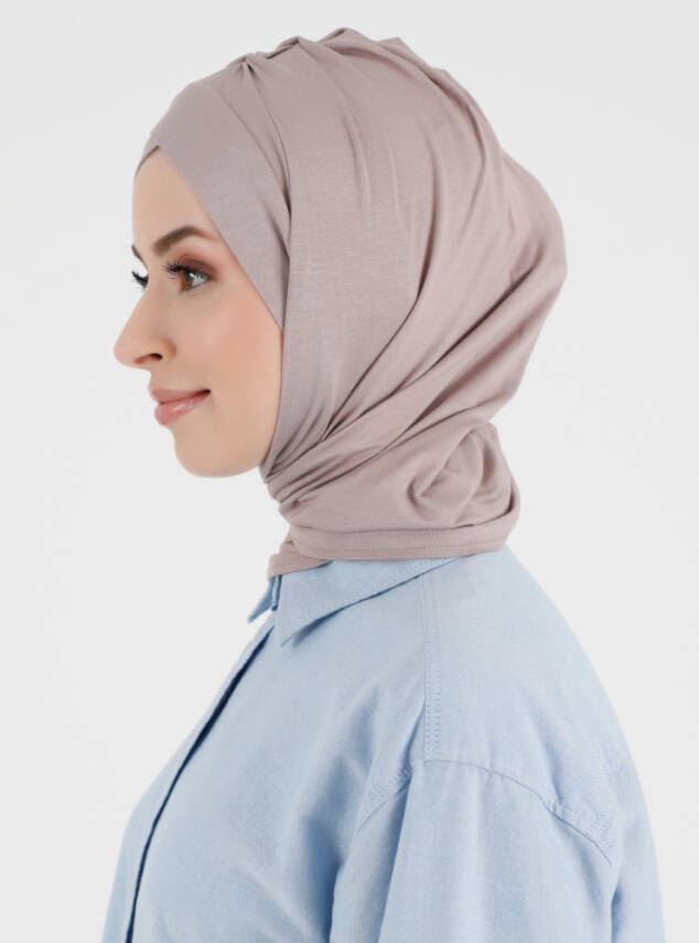 Pileli Isra Serisi Rahat Çapraz Türban - 55