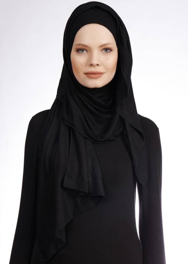 Pratik Rahat Düz Likralı Şal - 2