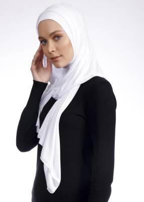 Pratik Rahat Düz Likralı Şal - 5