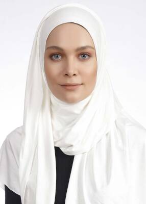 Pratik Rahat Düz Likralı Şal - 8