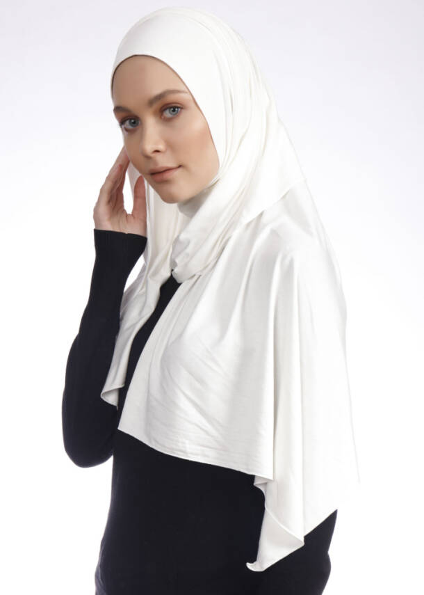 Pratik Rahat Düz Likralı Şal - 9