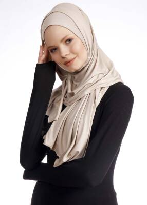 Pratik Rahat Düz Likralı Şal - 17