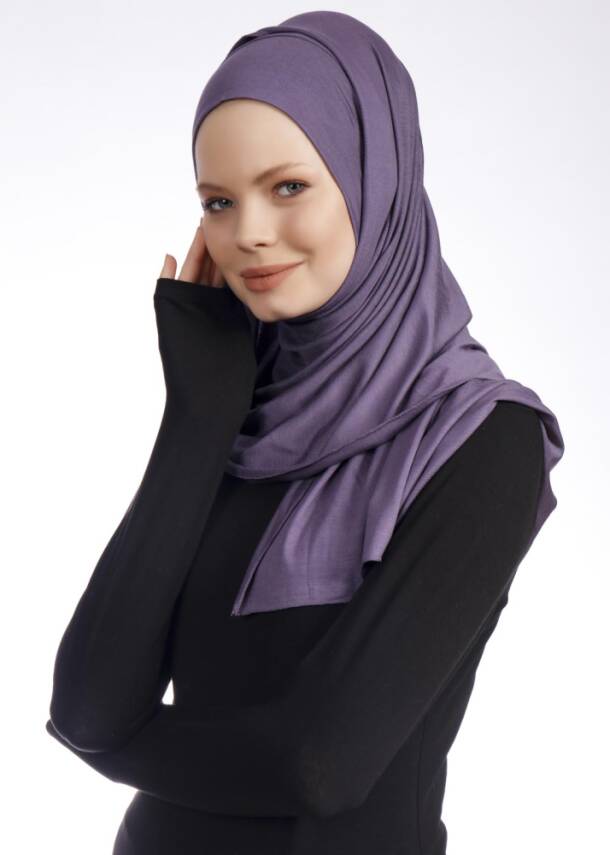 Pratik Rahat Düz Likralı Şal - 22