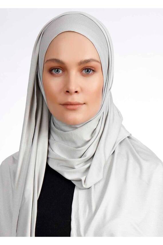 Pratik Rahat Düz Likralı Şal - 1