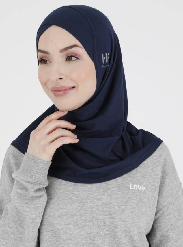 Premium Hanfendy Çapraz Spor Hijab - 11