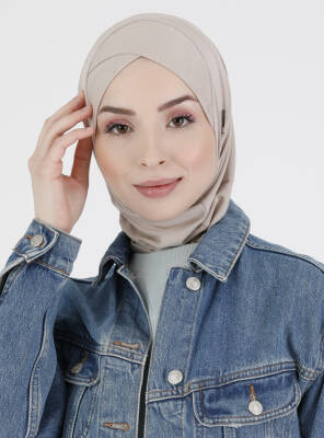 Premium Hanfendy Çapraz Spor Hijab - Ecardin